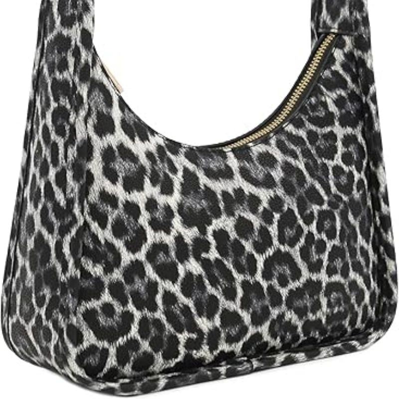 Small Minimalist Shoulder Bag for Women, Faux Leather Underarm Purse, Chic Top Handle Handbag for Everyday