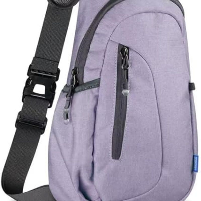 Small Sling Bag, Lightweight Crossbody Backpack for Men Women, Shoulder Bag for Sports and Outdoor