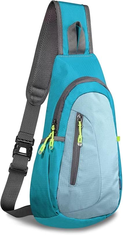 Small Sling Bag, Lightweight Crossbody Backpack for Men Women, Shoulder Bag for Sports and Outdoor