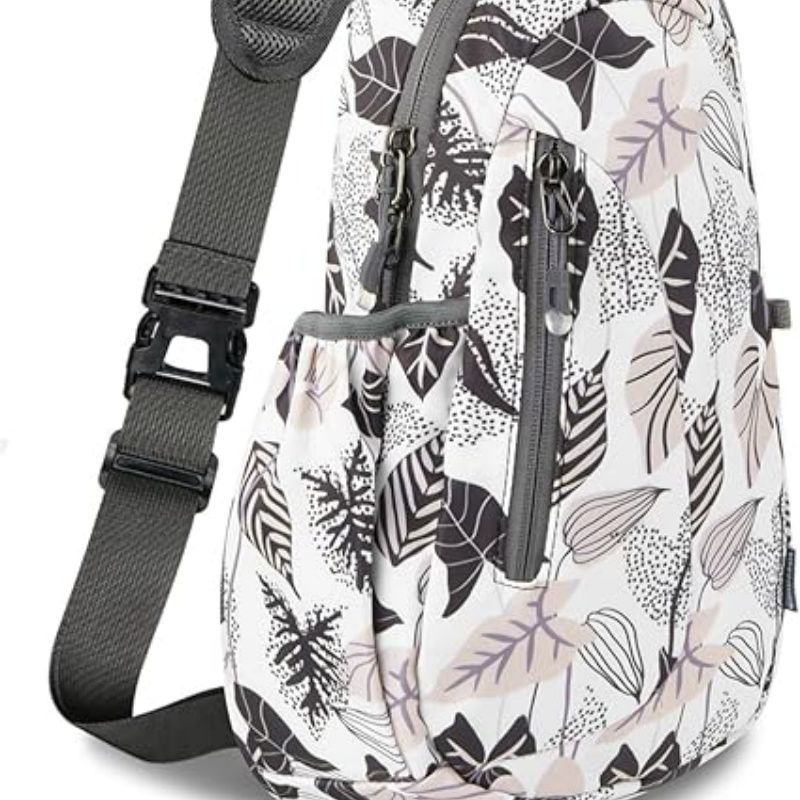 Small Sling Bag, Lightweight Crossbody Backpack for Men Women, Shoulder Bag for Sports and Outdoor