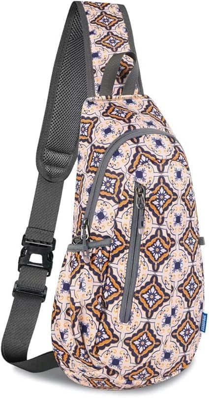 Small Sling Bag, Lightweight Crossbody Backpack for Men Women, Shoulder Bag for Sports and Outdoor
