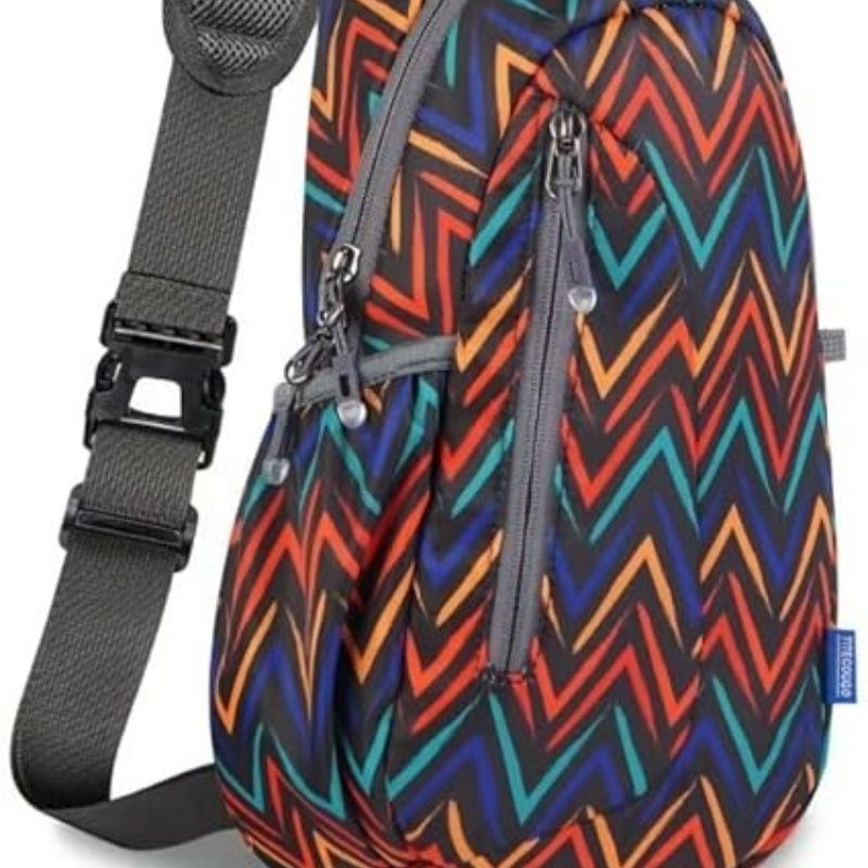 Small Sling Bag, Lightweight Crossbody Backpack for Men Women, Shoulder Bag for Sports and Outdoor