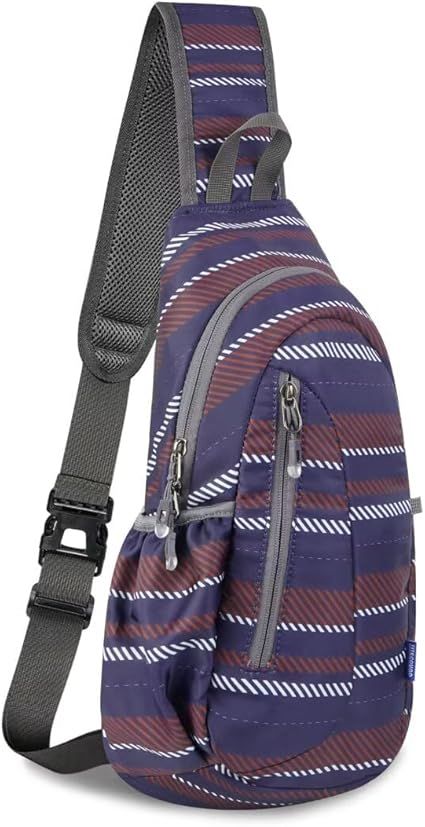 Small Sling Bag, Lightweight Crossbody Backpack for Men Women, Shoulder Bag for Sports and Outdoor