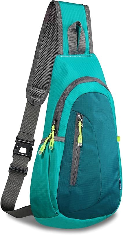 Small Sling Bag, Lightweight Crossbody Backpack for Men Women, Shoulder Bag for Sports and Outdoor