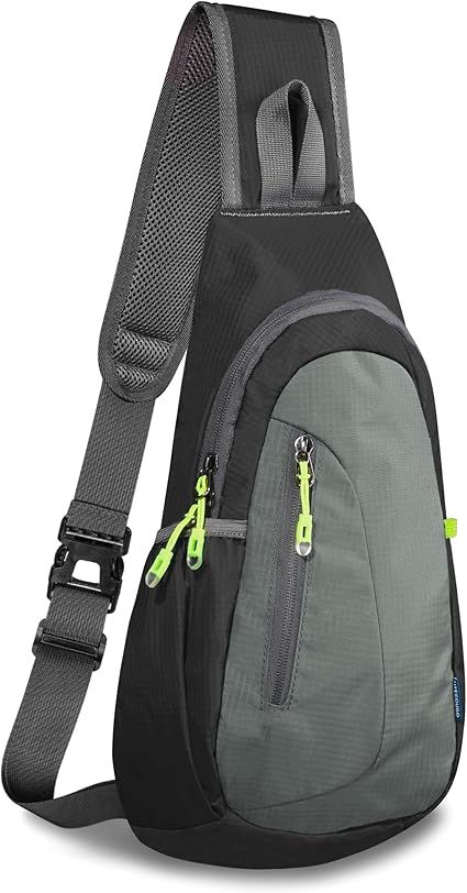 Small Sling Bag, Lightweight Crossbody Backpack for Men Women, Shoulder Bag for Sports and Outdoor