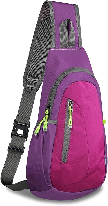 Small Sling Bag, Lightweight Crossbody Backpack for Men Women, Shoulder Bag for Sports and Outdoor