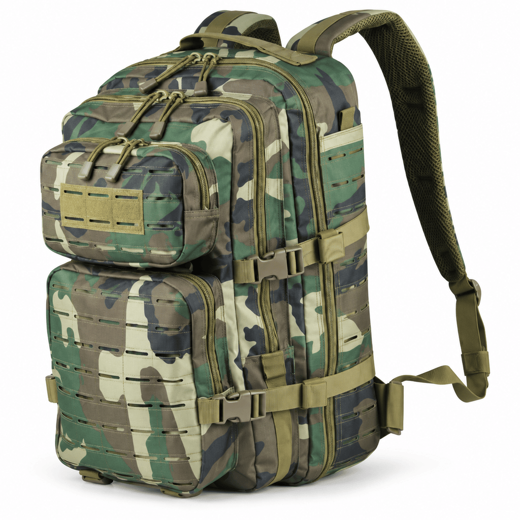 Small Tactical Backpack Assault Pack 40L Military Backpack with Molle for Hiking Hunting Rucksack Trekking