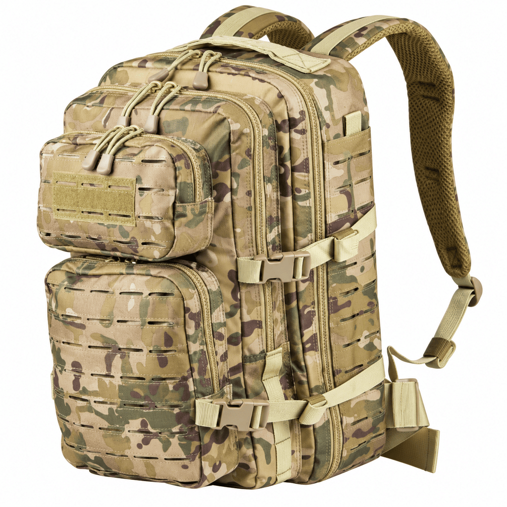 Small Tactical Backpack Assault Pack 40L Military Backpack with Molle for Hiking Hunting Rucksack Trekking
