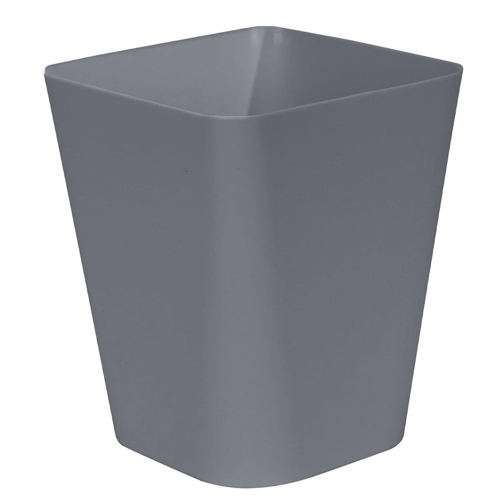 Small Trash Can - Waste Basketbin - 1.8 Gallon -Grey - Bathrooms, Laundry Room, Kitchens, Offices
