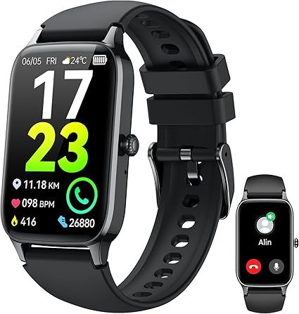 Smart Watch for Men Women (Answer/Make Call), 1.57' Fitness Tracker 113+ Sports Smartwatch, Heart Rate/Sleep Monitor/Pedometer/Calories Fitness Watch, IP68 Waterproof Activity Tracker for Android iOS