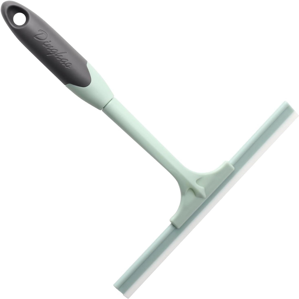 Soft TPR Series Window Squeegee – Multi-Purpose Glass Cleaner, Soft Silicone Blade, Non-Slip Handle for Windows, Mirrors, Car Glass, and Bathroom Surfaces