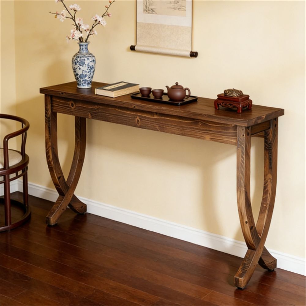 Solid wood control panel, living room entrance panel, storage panel, durability of solid wood