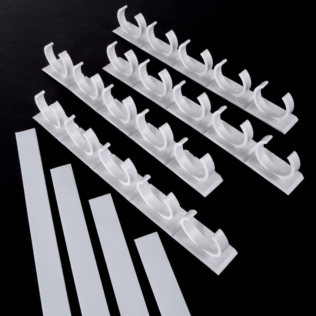 Spice Rack Organizer Cabinet Gripper Clip Strips for Kitchen