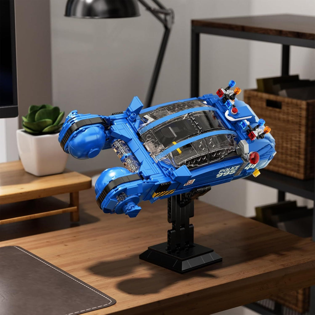 Spinner Car Building Set with Stand, Sports Car Blocks Toy, Compatible with  Play and Display Car Building Kit, Ideals Gifts for Fans, Teens and Adults, Ages 12+ (988PCS)
