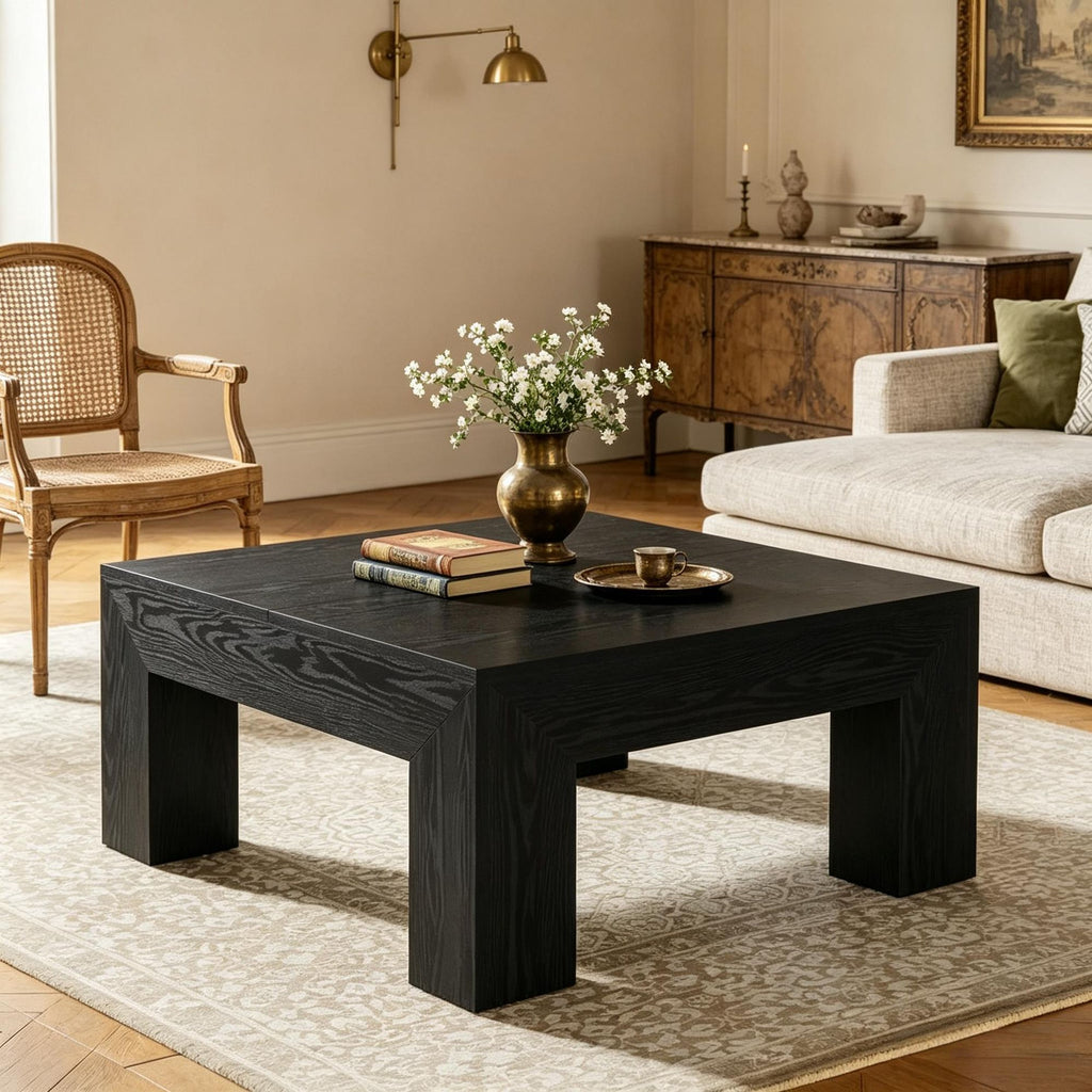 Square Coffee Table Small Cocktail Table