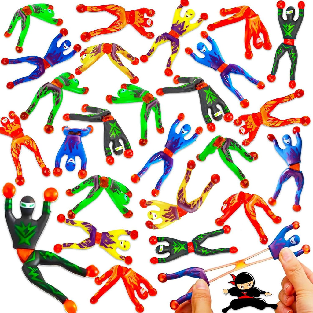 Sticky Wall Climbing Men Ninja Toys Fun Fidget Sensory Toy
