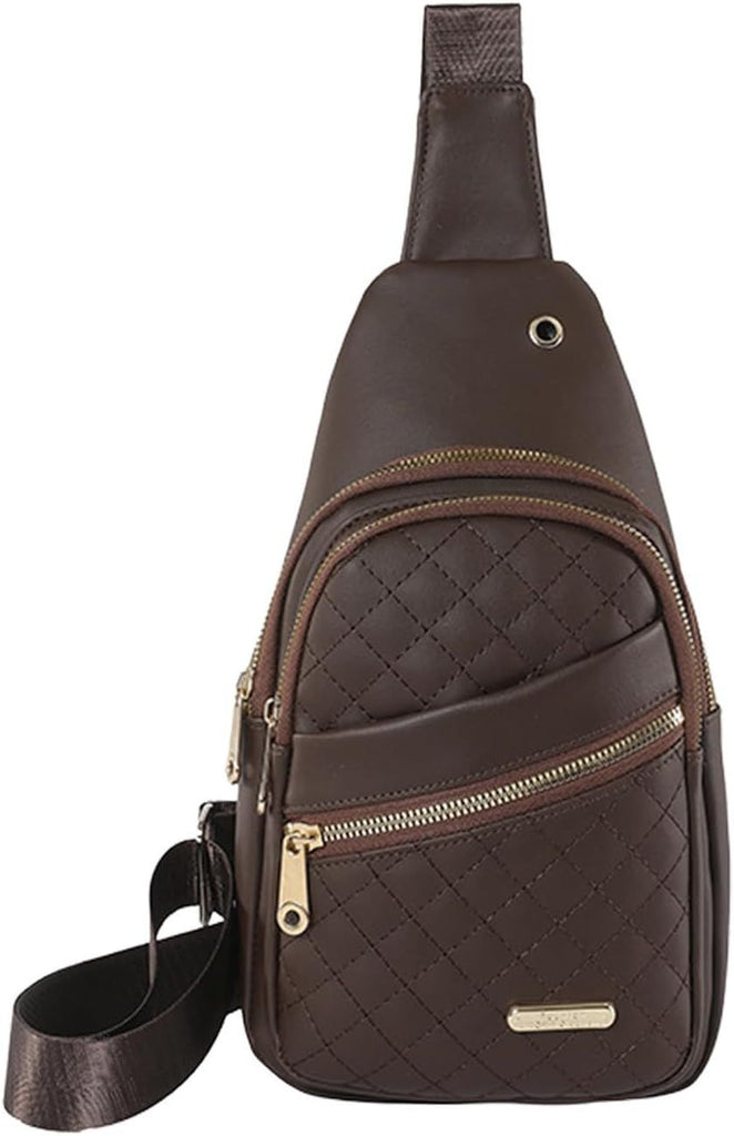 Storage Bag & Travel Bag Small Sling Bag Crossbody Chest Shoulder Water Resistant Sling Purse One Strap Travel Bag for Men Women Boys with Earphone Hole