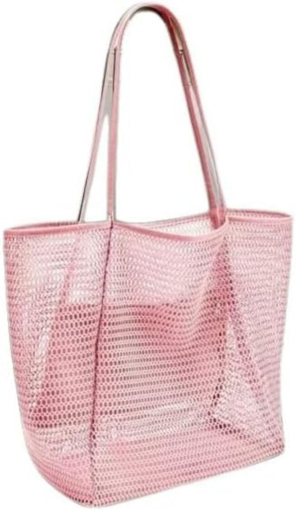 Stylish Lightweight Beach Bag Waterproof Easy-Carry Ldeal for Ladies' Beach Trips & Shopping