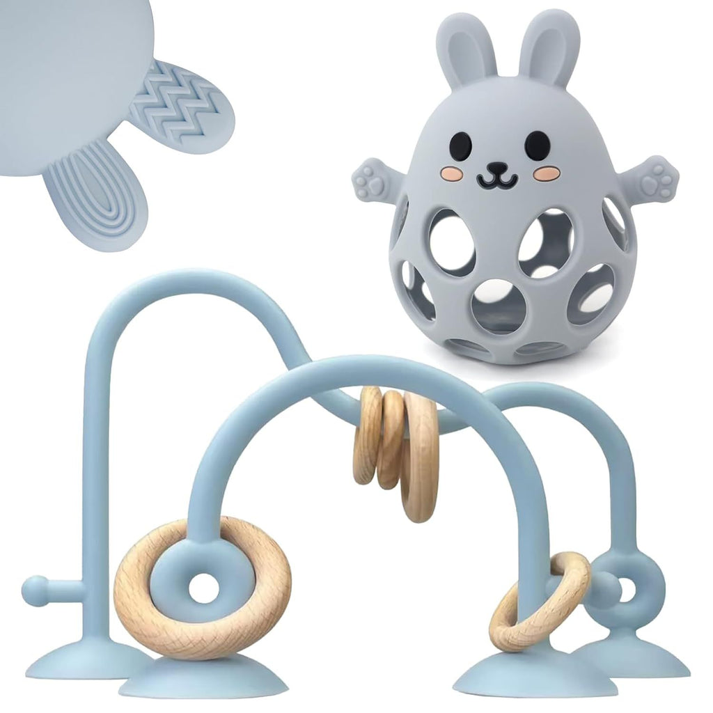 Suction Toys Teething Chew - Baby Teething Toys Silicone Teethers Table Toys