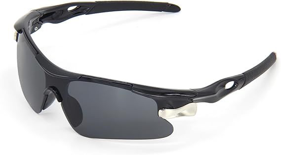 Sunglasses with  Shatterproof Lenses, Windproof Lightweight Frame for Outdoor Sports