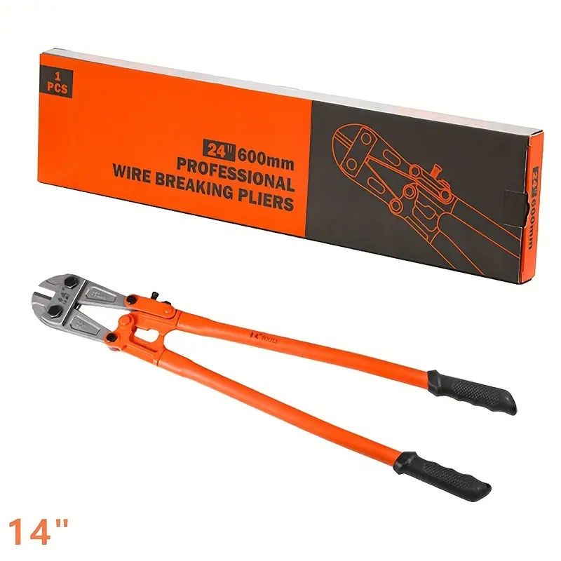 T8 Alloy Steel Wire Cutters, Steel Bar Cutters, Steel Bar Chain Cutter, Labor Saving Manual Adjustable Heavy Duty Wire Cutters, Eagle Nose Scissors, Strong Scissors, Suitable For Hardware Industry, Co