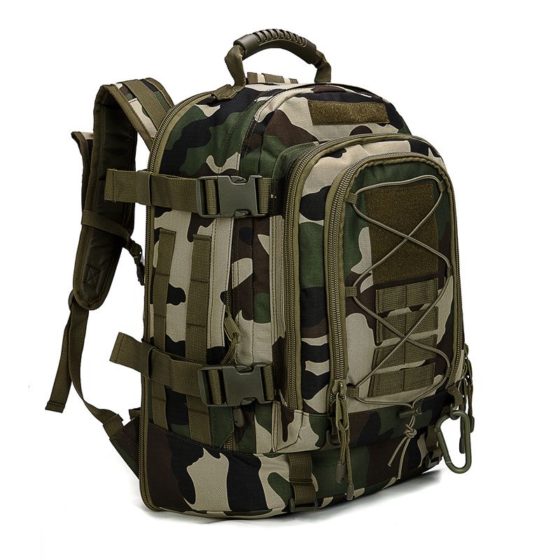 Tactical Backpack 3 Day Assault Pack, Expandable Military Bug Out Bag,Large-capacity army daypack expands for extra gear, ideal for outdoor hiking, hunting, camping, and travel