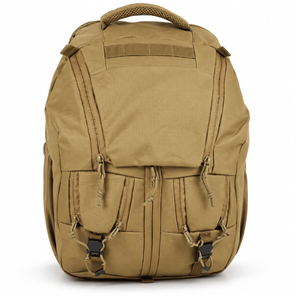 Tactical Backpack for Men, Multi-Compartment Hiking and Travel Daypack