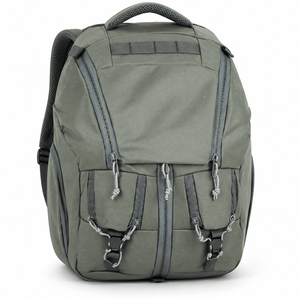 Tactical Backpack for Men, Multi-Compartment Hiking and Travel Daypack