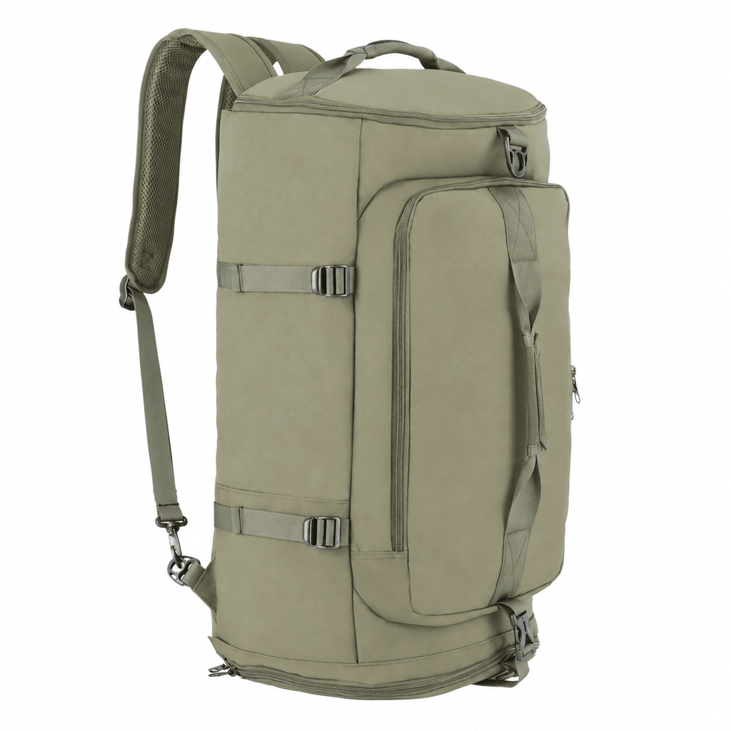 Tactical Duffel Backpack Gym Bag Military Travel Bag with Shoes Compartment and Straps for Camping