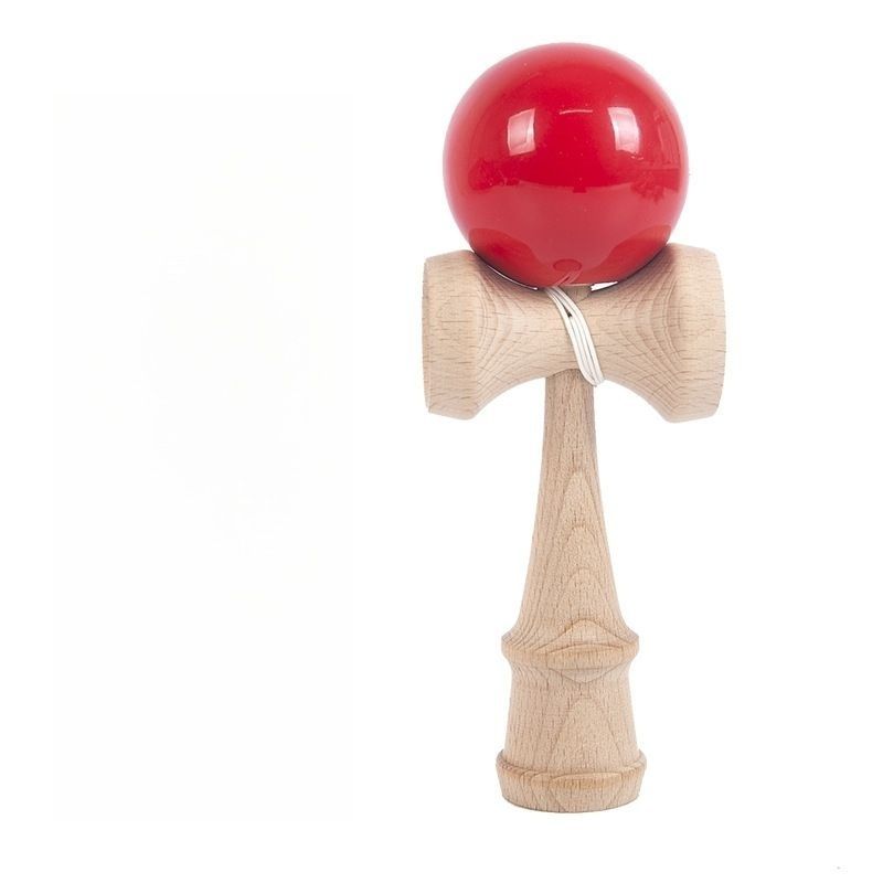 Teen Wooden Outdoor Sports Toy Ball Kendama Ball PU Paint 18.5cm Strings Professional Adult Toys Leisure Sports Toy