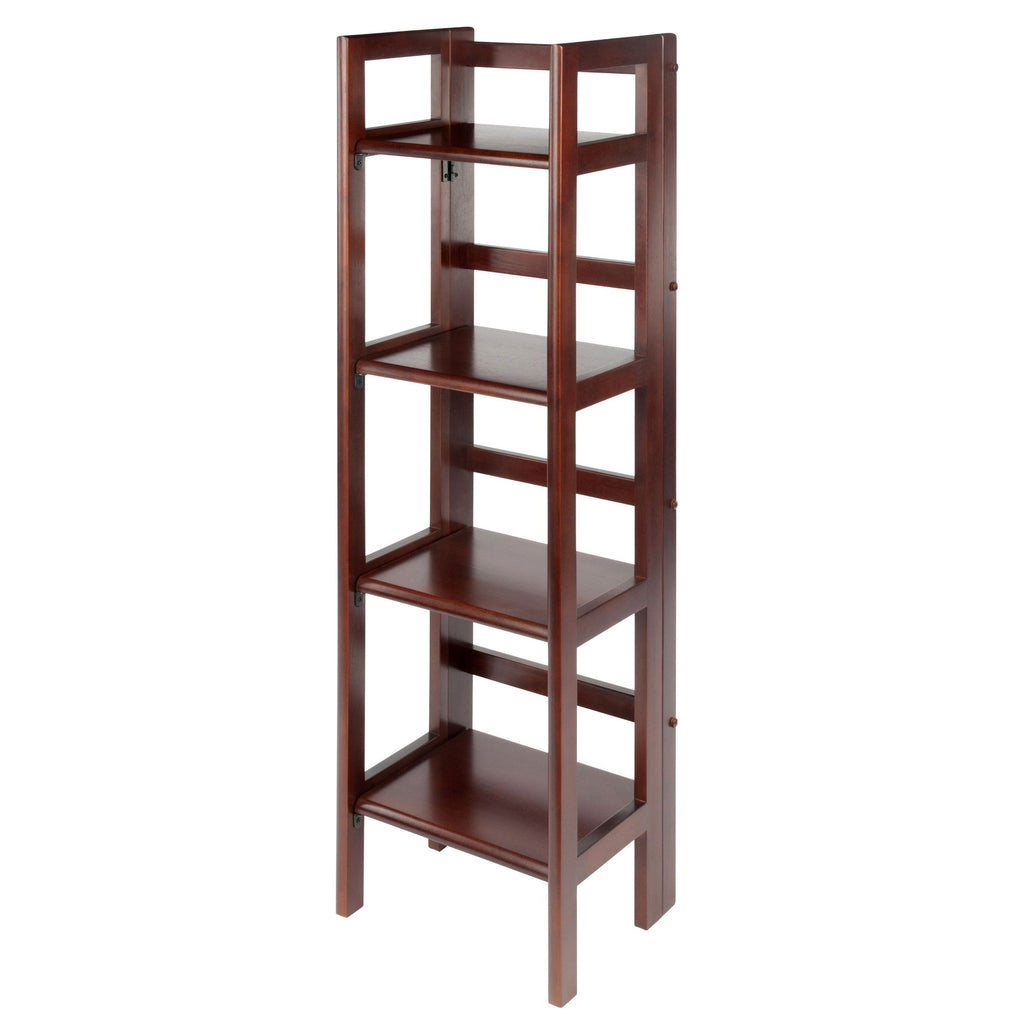 Terry Folding Bookcase Antique Walnut