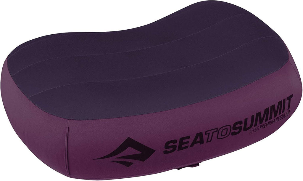 Thick Camping Memory Foam Pillow, Compressible & Ultralight Travel Pillow for Backpacking - Ergonomic Neck & Lumbar Support for Side Sleepers, Compact for Hiking, Car, Airplane