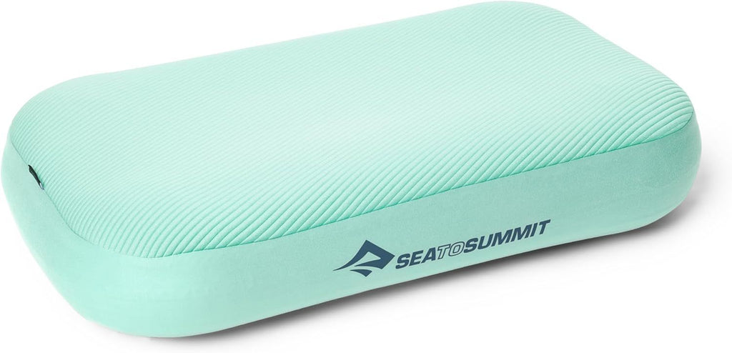 Thick Camping Memory Foam Pillow, Compressible & Ultralight Travel Pillow for Backpacking - Ergonomic Neck & Lumbar Support for Side Sleepers, Compact for Hiking, Car, Airplane