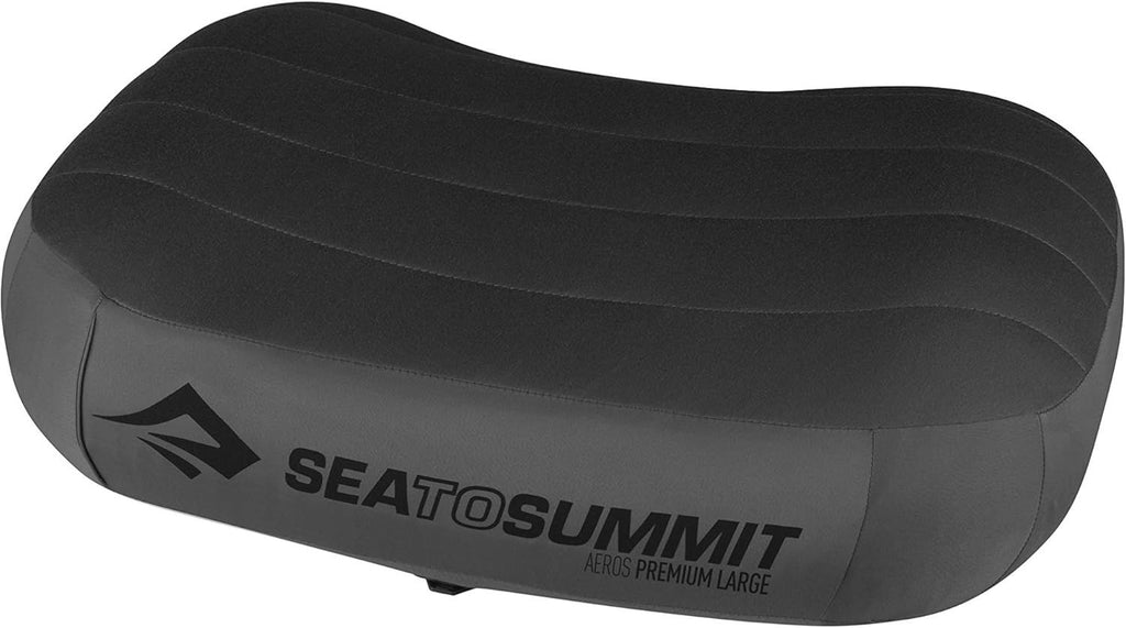 Thick Camping Memory Foam Pillow, Compressible & Ultralight Travel Pillow for Backpacking - Ergonomic Neck & Lumbar Support for Side Sleepers, Compact for Hiking, Car, Airplane