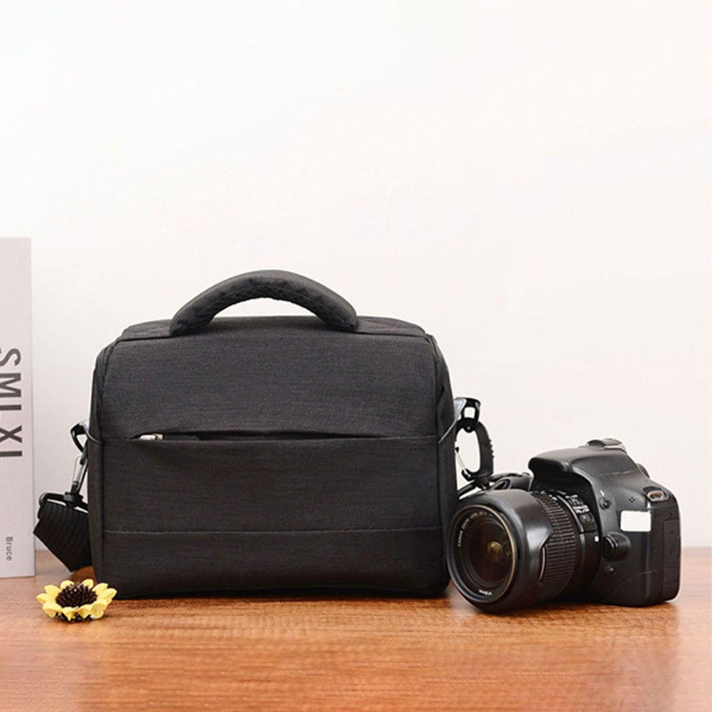 Thickened L-shaped anti-collision camera storage bag, handheld crossover dual-use micro single bag, outdoor portable lens digital bag