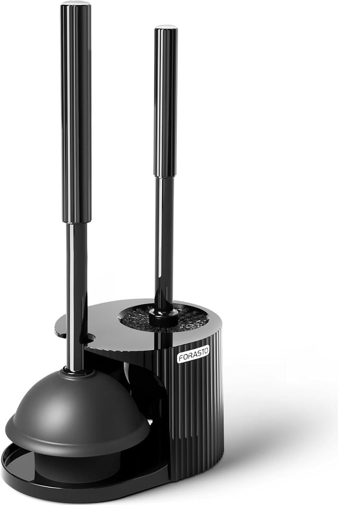 Toilet Plunger and Brush Set Extended Handle Plunger