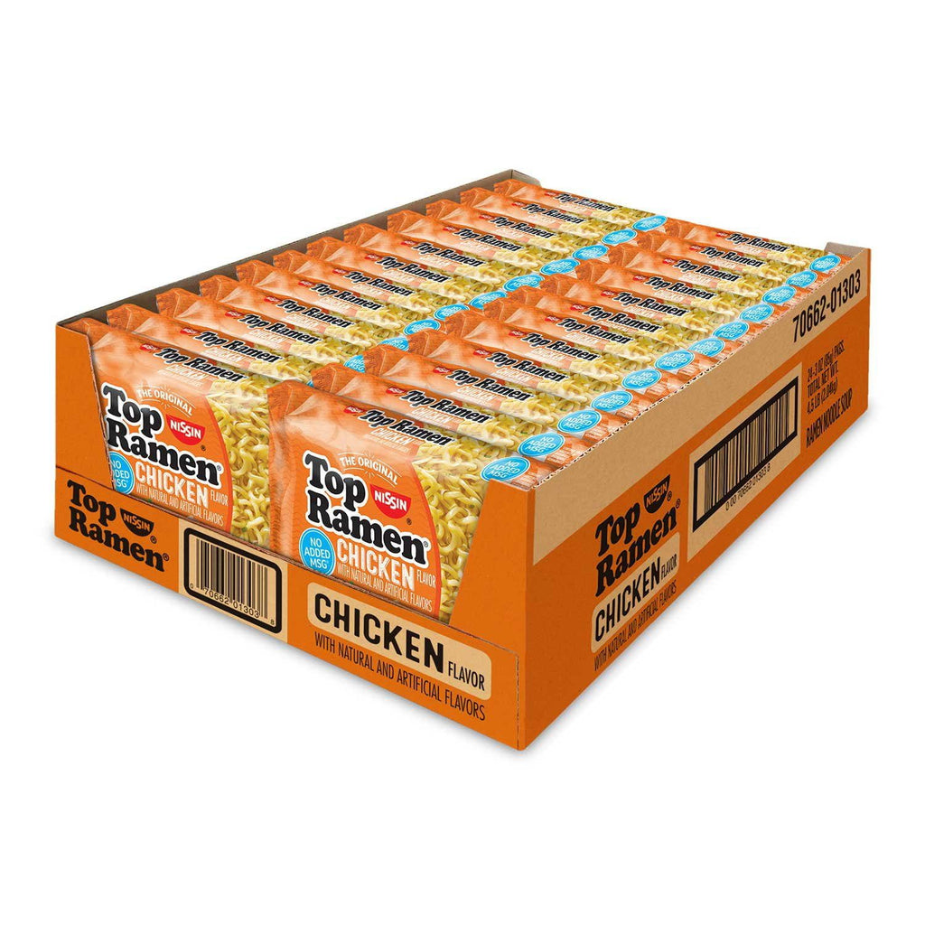 Top Ramen Chicken Noodle Soup, 3 oz., 24 pk.