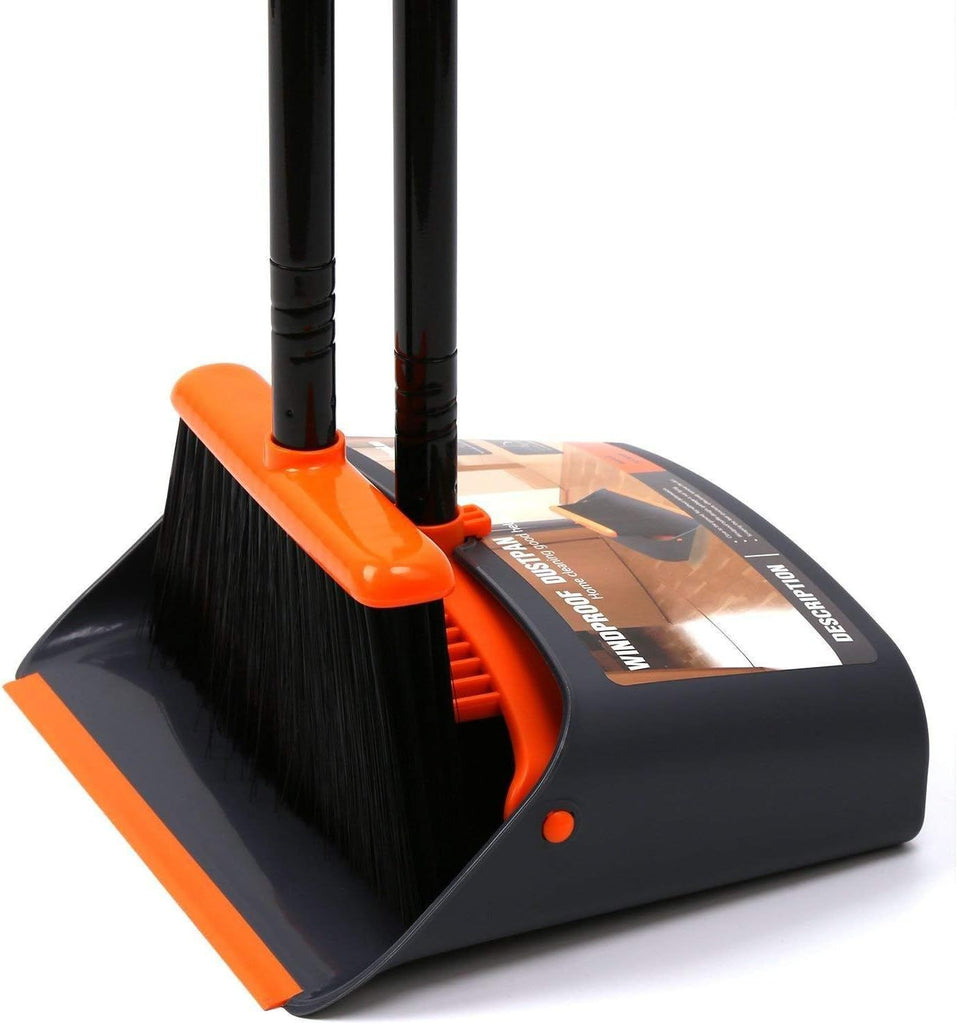 Tree Len Broom and Dustpan Set Home Kitchen Room Office