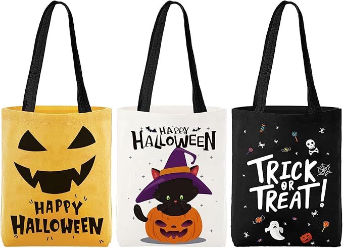 Trick or Treat Bag - Reusable 15.7'' Large