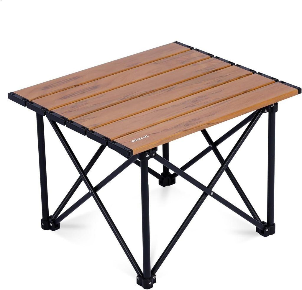 Ultralight Camping Table, Compact Aluminum Folding Beach Table with Carry Bag for Outdoor, Picnic BBQs, and Cooking