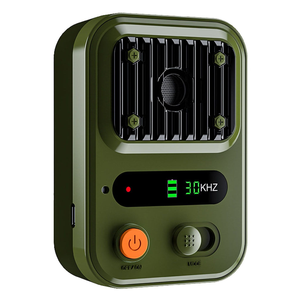 Ultrasonic Anti-Barking Device Rechargeable Auto Dog Bark Control Deterrent Box Training Device IPX4 Waterproof with 3 Frequency Max 32.8Feet Sensing Distance for Most Dogs
