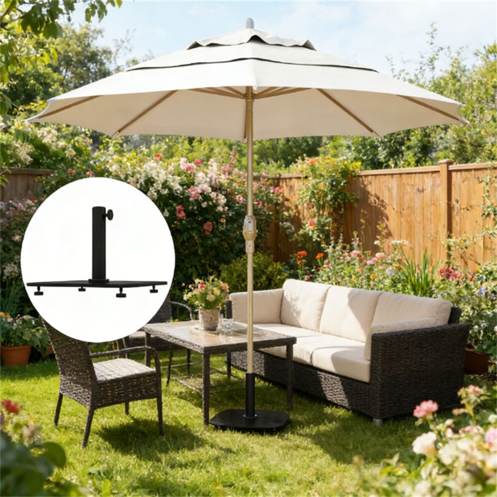 Umbrella base, umbrella stand, terrace umbrella stand