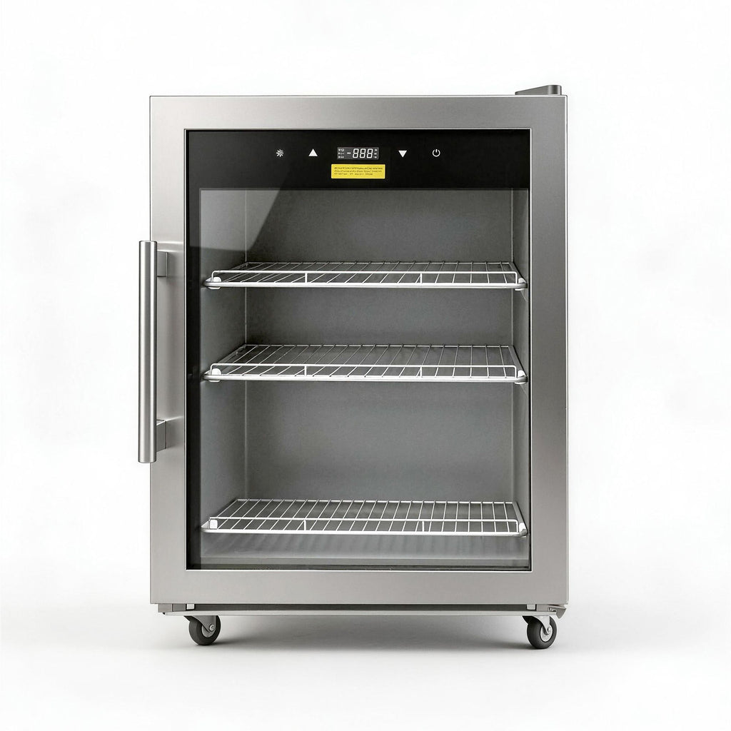 Undercounter Beverage Refrigerator Cooler Drink Fridge Glass Door