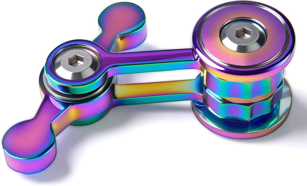 Valentines Day Gifts for Him Teen Boy, Fidget Spinner for Adults Men Metal Silent EDC Cool Gadgets Quiet Figette Office Desk Toy Anxiety Stress Calm Down Sensory Autism ADHD Kid Easter Basket Stuffer