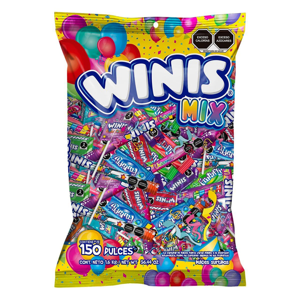Variety of Mexican Chewy Candies | Bulk Taffy Candy Mix - 3.6 lbs - 150 Individually Wrapped Party | Taffy, Gifts, Holiday, Parties, Concessions, Pantry, Non-Melting, Party