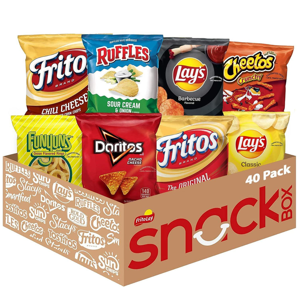 Variety Packs, Party Mix, Single Serve Bags  40 Pack