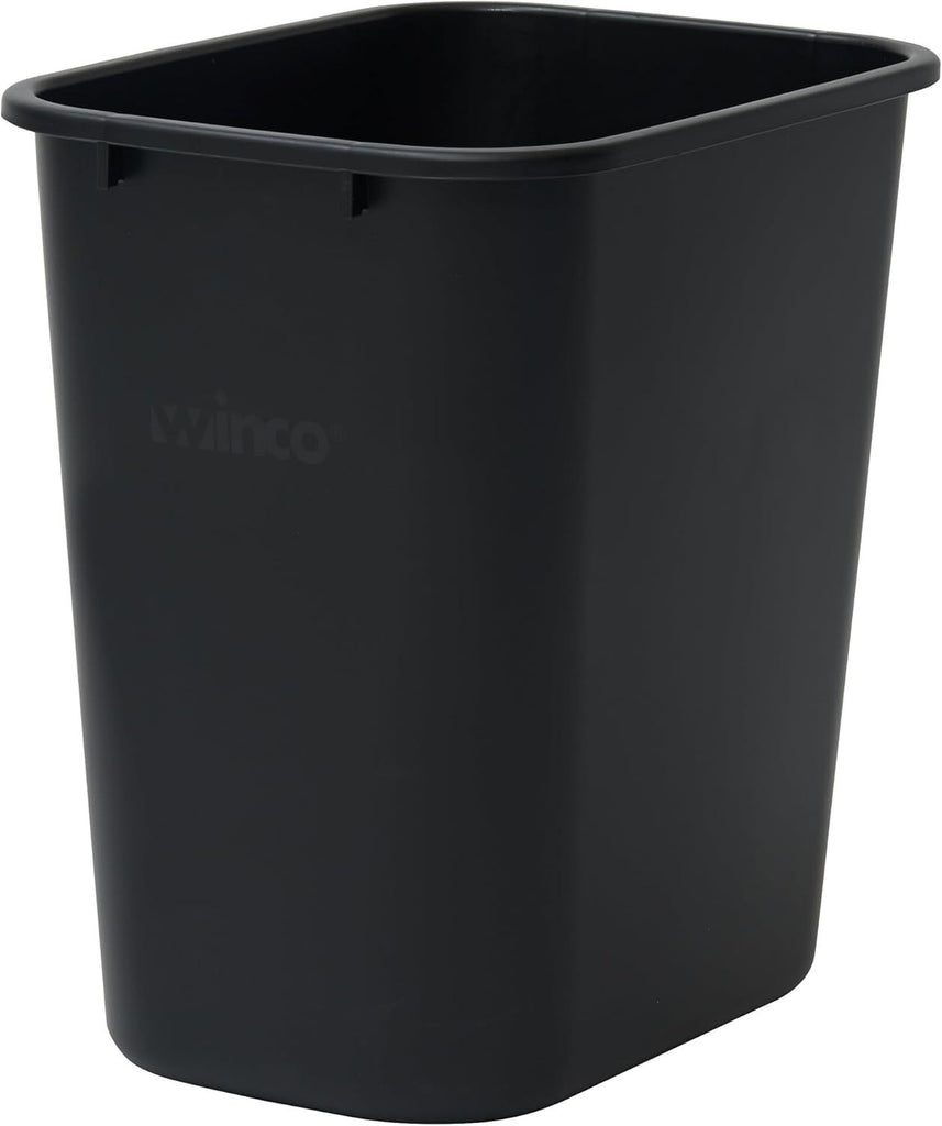Waste Basket for Home and Office, 7 Gallon, Black
