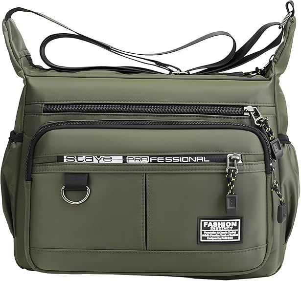 Waterproof Light Leisure Bag,Messenger Bag for Menwomen,Large Women Laptop Bag Waterproof Messenger Bag