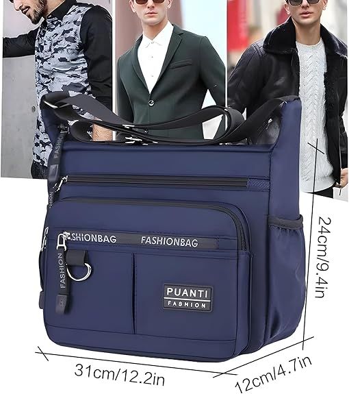 Waterproof Light Leisure Bag,Messenger Bag for Menwomen,Large Women Laptop Bag Waterproof Messenger Bag