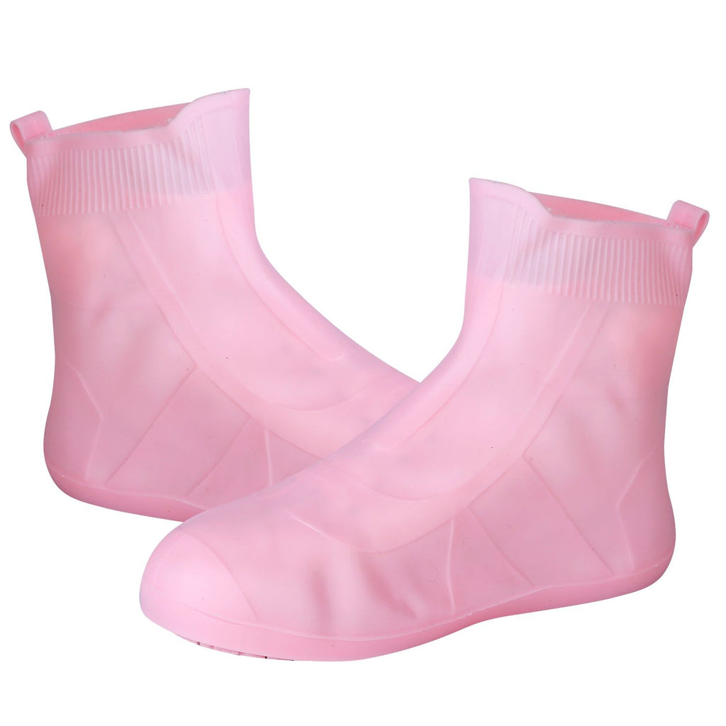 Waterproof Shoe Covers Reusable Not-Slip Rain Shoe Covers Protectors Foldable TPE Rubber Shoe Protectors For Men Women Kids
